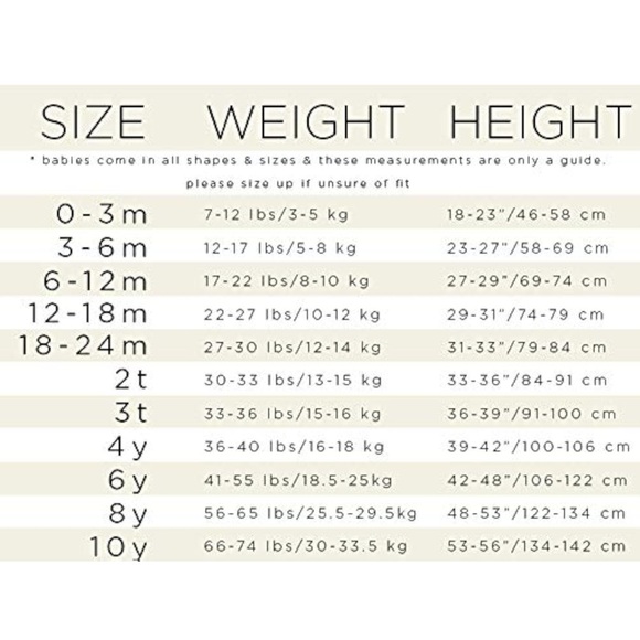 Parade organics sleeping kimono gown for babies 0-3 months in pattern - sprouts - Picture 4 of 6